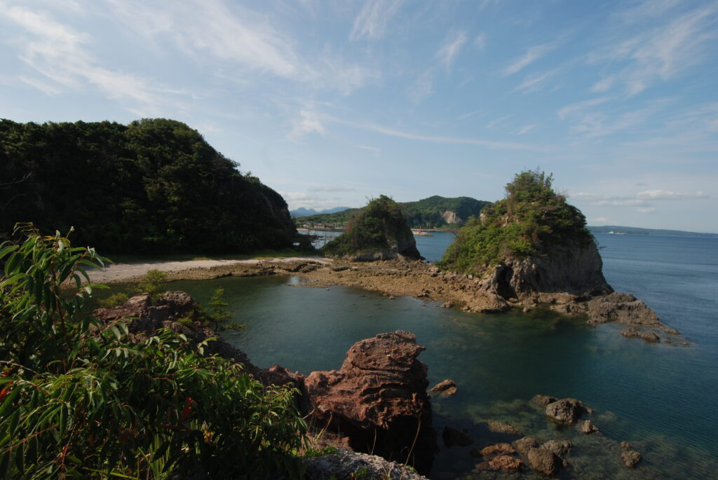 千人堂の黒曜石産地